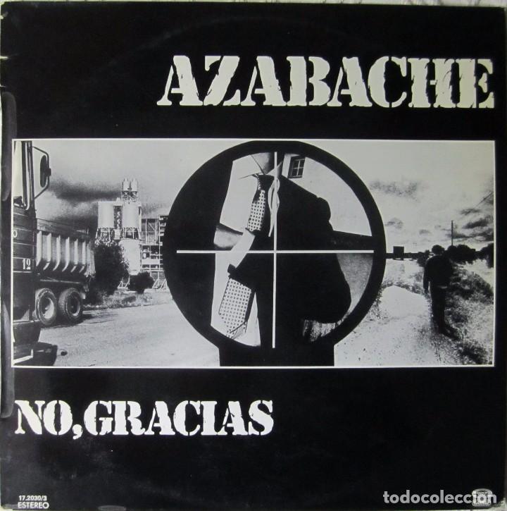 Discos de vinilo: AZABACHE: NO, GRACIAS - Foto 1