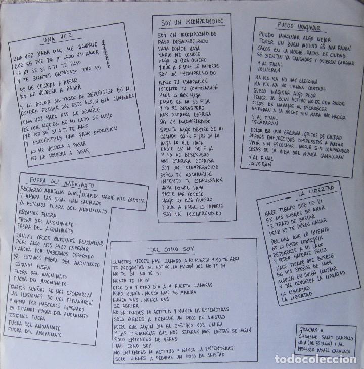 Discos de vinilo: AN&Oacute;NIMOS, LOS: FUERA DEL ANONIMATO - Foto 3