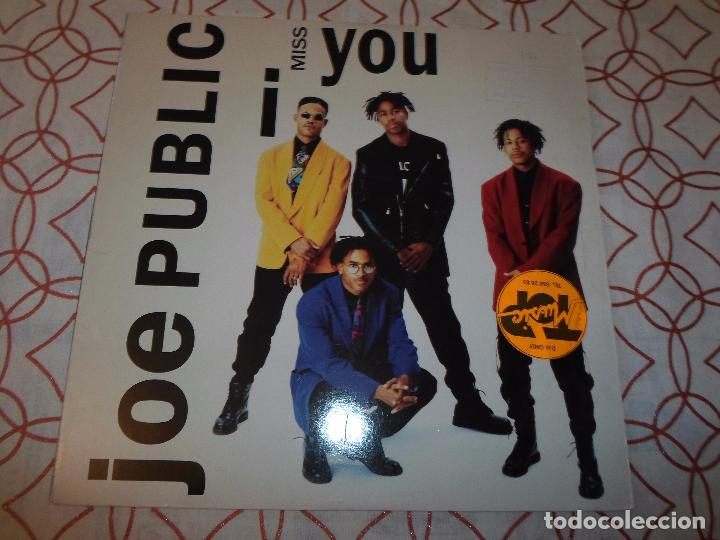 Discos de vinilo: JOE PUBLIC - I MISS YOU - Foto 1