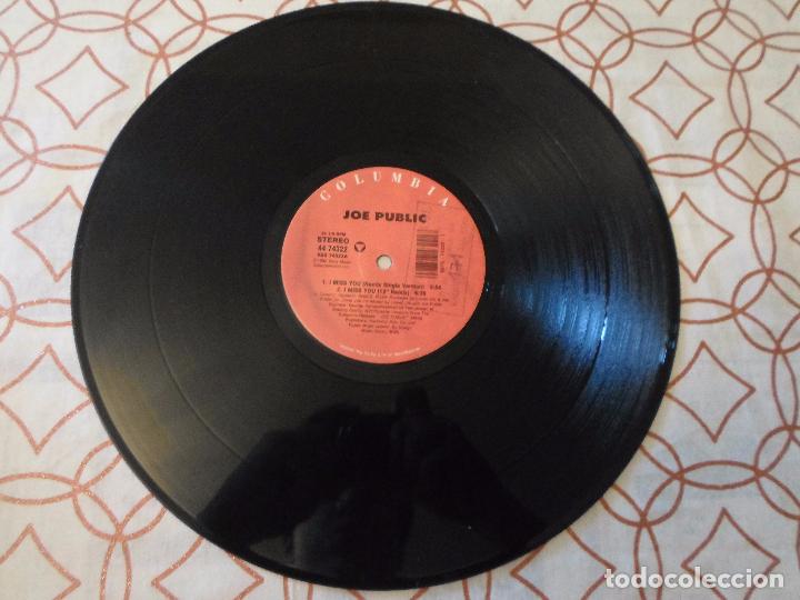 Discos de vinilo: JOE PUBLIC - I MISS YOU - Foto 3