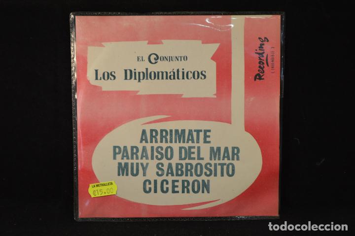 Discos de vinilo: LOS DIPLOMATICOS - ARRIMATE +3 - EP - Foto 1