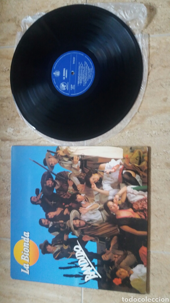 Discos de vinilo: LA BIONDA &rdquo; BANDIDO&rdquo; DISCO.SPAIN 1979. - Foto 2