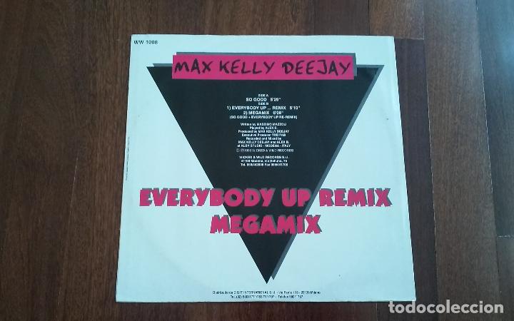 Discos de vinilo: max kelly deejay-so good.maxi italia - Foto 2