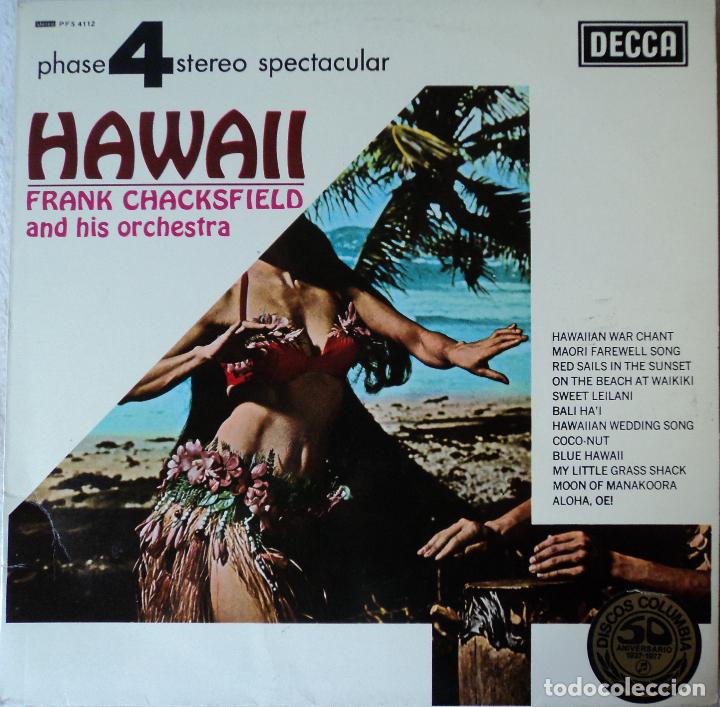Discos de vinilo: Frank Chacksfield - Hawaii - Edici&oacute;n de 1976 de Espa&ntilde;a - Foto 1