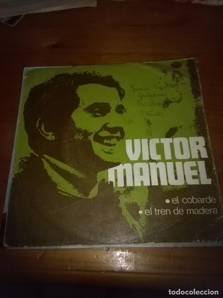 Discos de vinilo: VICTOR MANUEL. EL CABARDE. EL TREN DE MADERA. MB2 - Foto 1