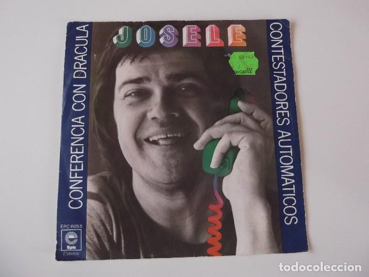 Discos de vinilo: JOSELE - Conferencia con Dr&aacute;cula - Foto 1