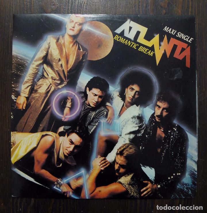 Discos de vinilo: MAXI SINGLE ATLANTA - ROMANTIC BREAK - SONIA - Foto 1