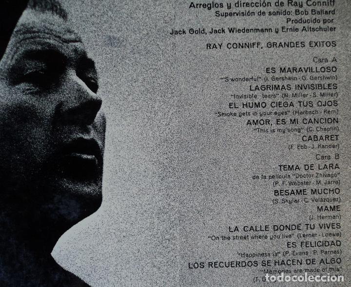 Discos de vinilo: Ray Conniff - Greatest Hits - Edici&oacute;n de 1973 de Espa&ntilde;a - Foto 3