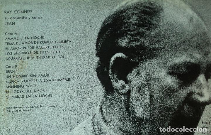 Discos de vinilo: Ray Conniff - Jean - Edici&oacute;n de 1970 de Espa&ntilde;a - Foto 3