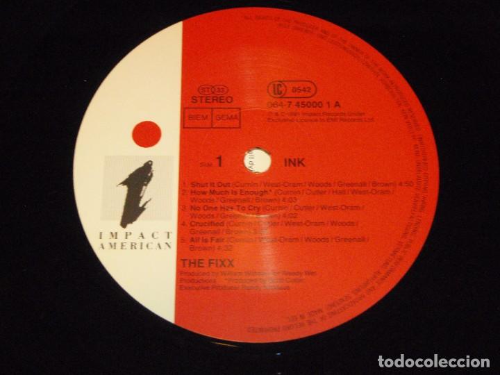 Discos de vinilo: THE FIXX - INK. 1991 - EEC LP IMPACT AMERICAN - Foto 5