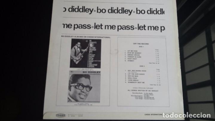 Discos de vinilo: VINILO BO DIDDLEY: LET ME PASS - Foto 2