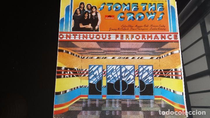 Discos de vinilo: VINILO STONE THE CROWS: CONTINUOUS PERFORMANCE - Foto 1