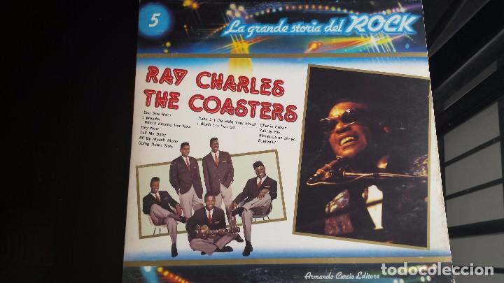 Discos de vinilo: VINILO RAY CHARLES + THE COASTERS - Foto 1