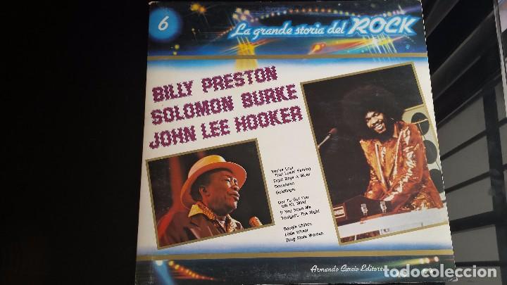 Discos de vinilo: VINILO BILLY PRESTON + SOLOMON BURKE + JOHN LEE HOOKER - Foto 1