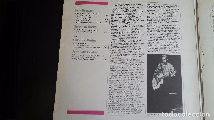 Discos de vinilo: VINILO BILLY PRESTON + SOLOMON BURKE + JOHN LEE HOOKER - Foto 2