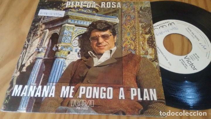 Dischi in vinile: SINGLE (VINILO) DE PEPE DA ROSA A&Ntilde;OS 70