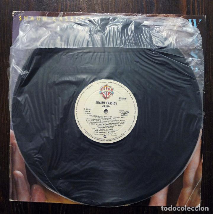 Discos de vinilo: LP SHAUN CASSIDY - WASP - HISPAVOX 1980. - Foto 4