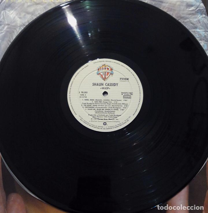 Discos de vinilo: LP SHAUN CASSIDY - WASP - HISPAVOX 1980. - Foto 5