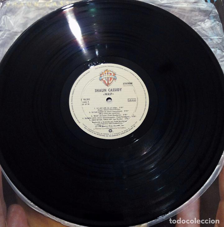 Discos de vinilo: LP SHAUN CASSIDY - WASP - HISPAVOX 1980. - Foto 6
