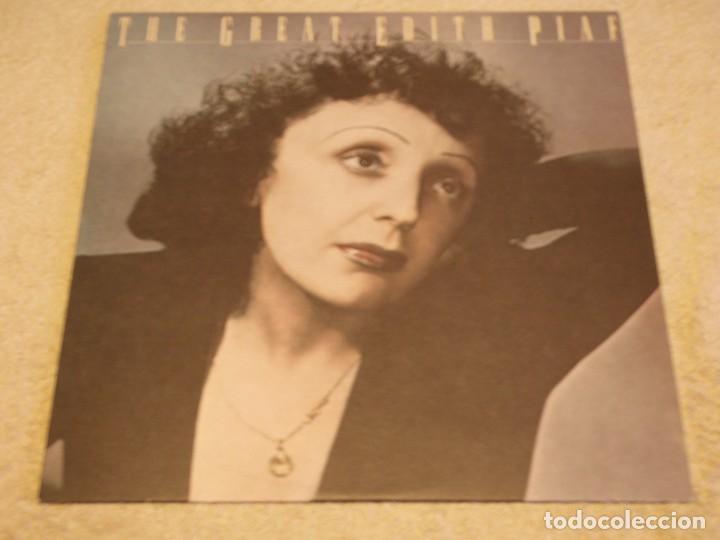 Discos de vinilo: EDITH PIAF ( THE GREAT EDITH PIAF ) 1981 - HOLANDA LP33 CBS - Foto 1