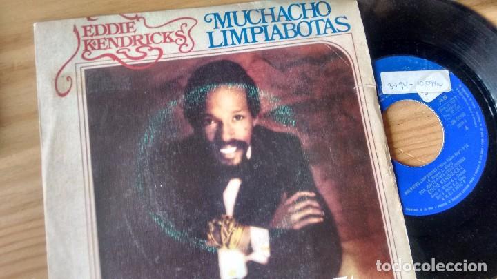 Discos de vinilo: SINGLE (VINILO) DE EDDIE KENDRICKS A&Ntilde;OS 70 - Foto 1
