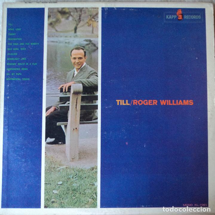 Discos de vinilo: Roger Williams - Till - Edici&oacute;n de USA - Foto 1