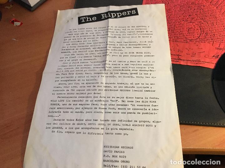 Discos de vinilo: THE RIPPERS (IVE GOT A GUN) SINGLE (EPI9) - Foto 5