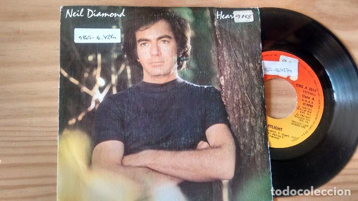 Discos de vinilo: SINGLE (VINILO) DE NEIL DIAMOND A&Ntilde;OS 80 - Foto 1