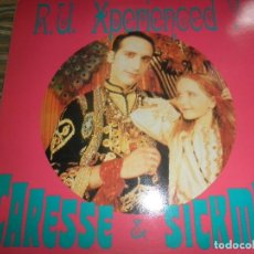 Discos de vinilo: CARESSE & SICKMOB - R.U. EXPERIENCE? MAXISINGLE - ORIGINAL INGLES - TEMPLE RECORDS 1989 - STEREO -. Lote 90368308