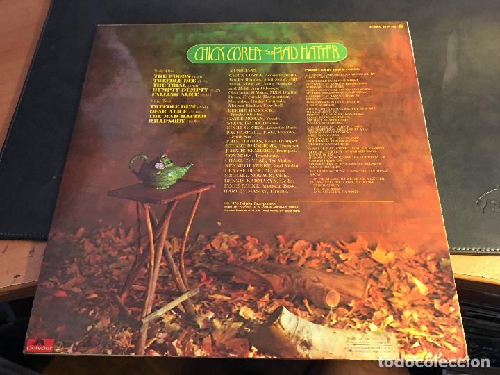 Discos de vinilo: CHICK COREA (MAD HATTER) LP 1978 ESPA&Ntilde;A (B-29) - Foto 3