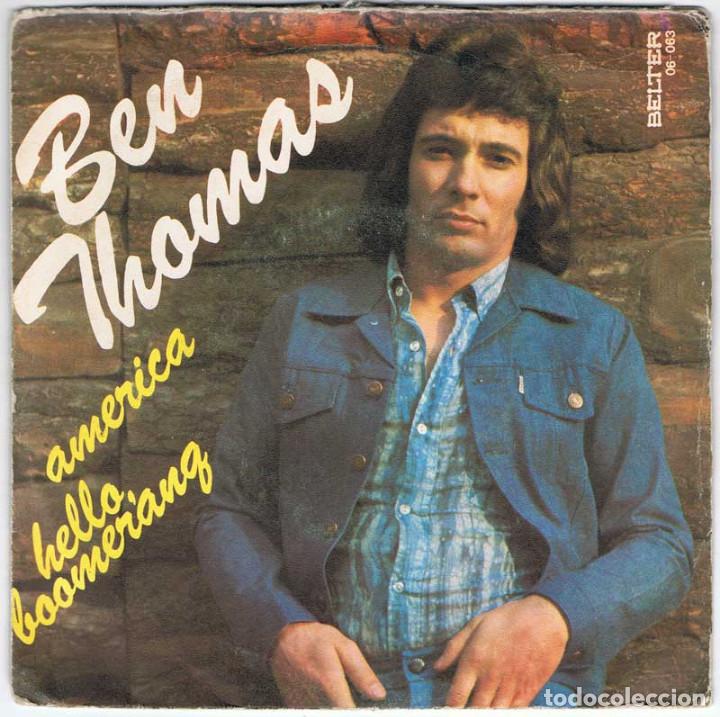 Discos de vinilo: Ben Thomas - America + Hello, boomerang - Foto 1