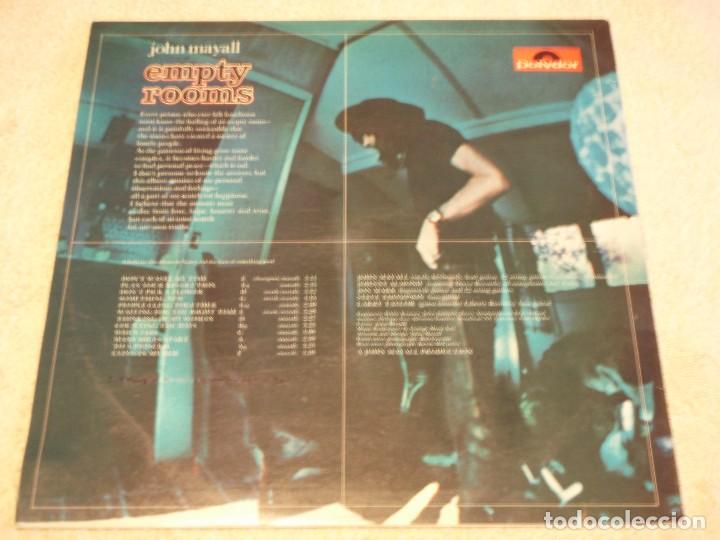 Discos de vinilo: John Mayall &ndash; Empty Rooms, Scandinavia 1979 Polydor - Foto 2