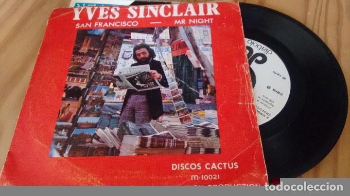 Discos de vinilo: SINGLE (VINILO) DE YVES SINCLAIR A&Ntilde;OS 70 - Foto 1