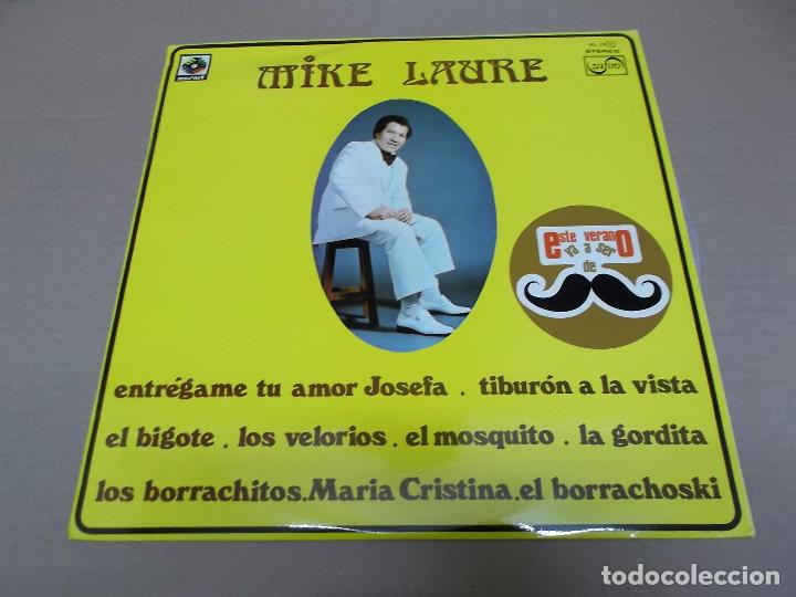 Discos de vinilo: MIKE LAURE (LP) EL BIGOTE A&Ntilde;O 1976 - Foto 1