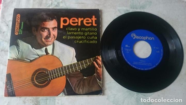 Discos de vinilo: Peret: Clavo y martillo + 3 (Discophon 1965) - Foto 1
