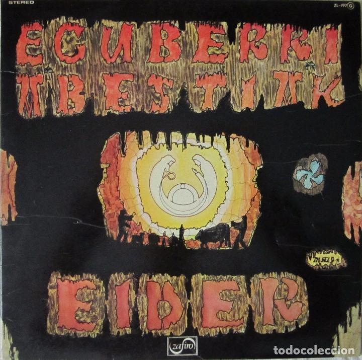 Discos de vinilo: EIDER: EGUBERRI ABESTIAK - Foto 1