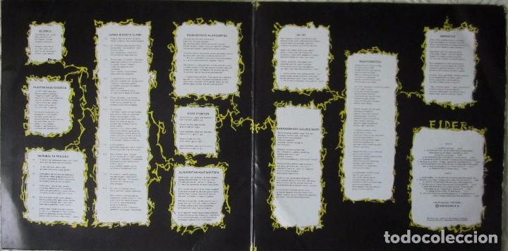 Discos de vinilo: EIDER: HERRI BAT SORTU ZEN - Foto 3