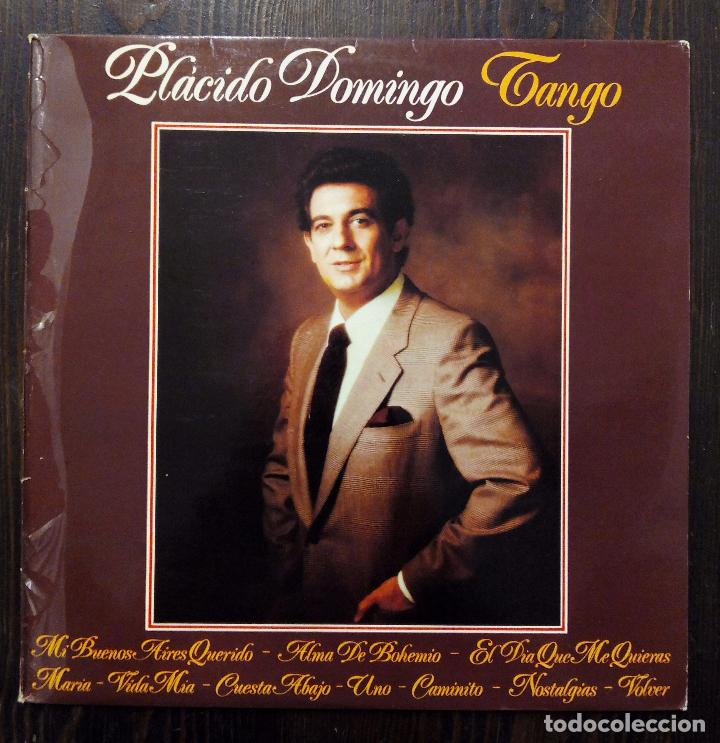 Discos de vinilo: LP PL&Aacute;CIDO DOMINGO - TANGO - POLYDOR 1981. - Foto 1