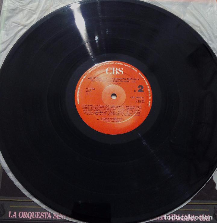 Discos de vinilo: LP LUIS COBOS - TEMPO DITALIA - CBS 1987. - Foto 5