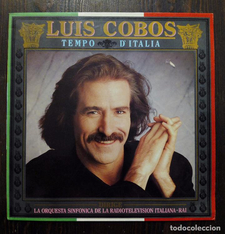 Discos de vinilo: LP LUIS COBOS - TEMPO DITALIA - CBS 1987. - Foto 1