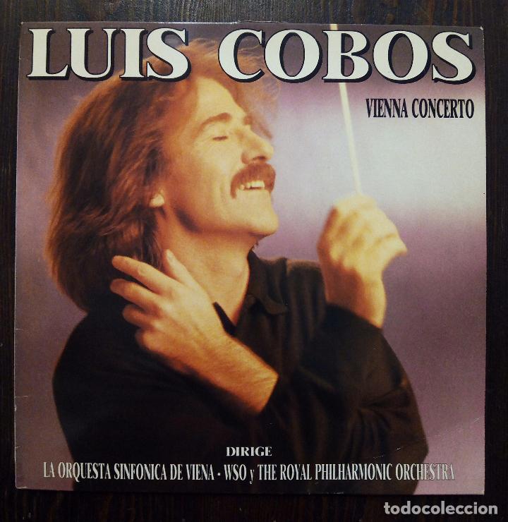Discos de vinilo: LP LUIS COBOS - VIENNA CONCERTO - CBS 1988. - Foto 1