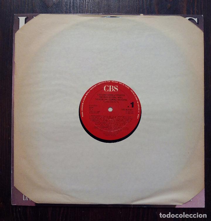 Discos de vinilo: LP LUIS COBOS - VIENNA CONCERTO - CBS 1988. - Foto 3