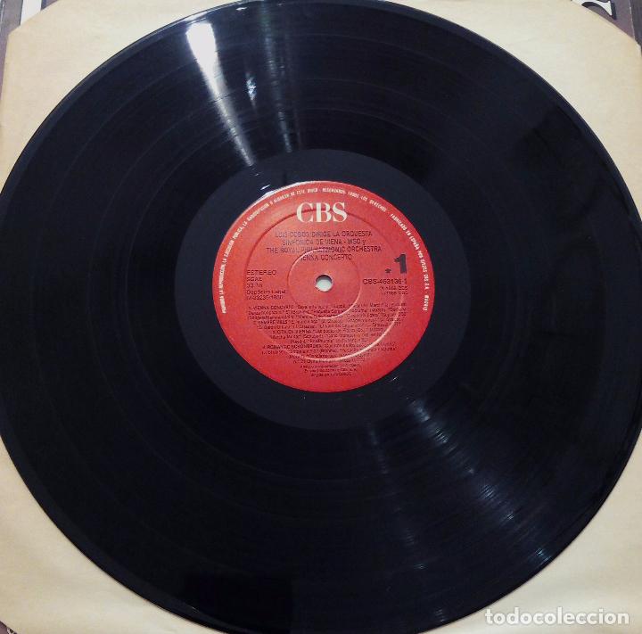 Discos de vinilo: LP LUIS COBOS - VIENNA CONCERTO - CBS 1988. - Foto 4