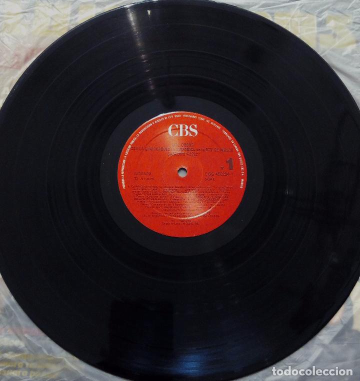 Discos de vinilo: LP LUIS COBOS - CAPRICCIO RUSSO - CBS 1986. - Foto 4
