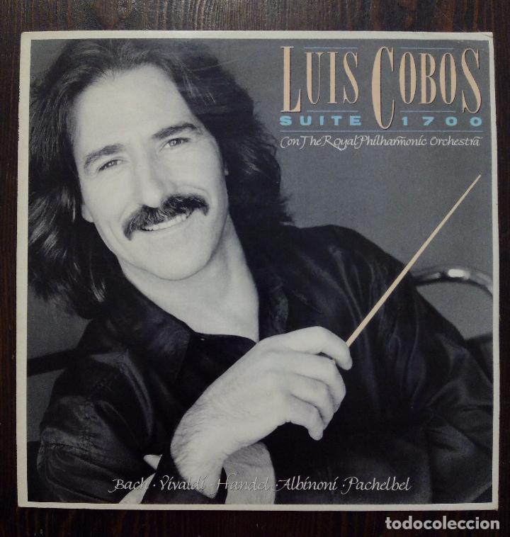 Discos de vinilo: LP LUIS COBOS - SUITE 1700 -  EPIC 1990. - Foto 1
