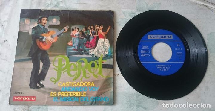 Discos de vinilo: Peret: Castigadora + 3 (Vergara 1969) - Foto 1