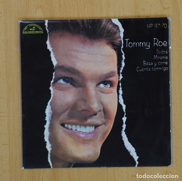 Discos de vinilo: TOMMY ROE - TODOS + 3 - EP - Foto 1