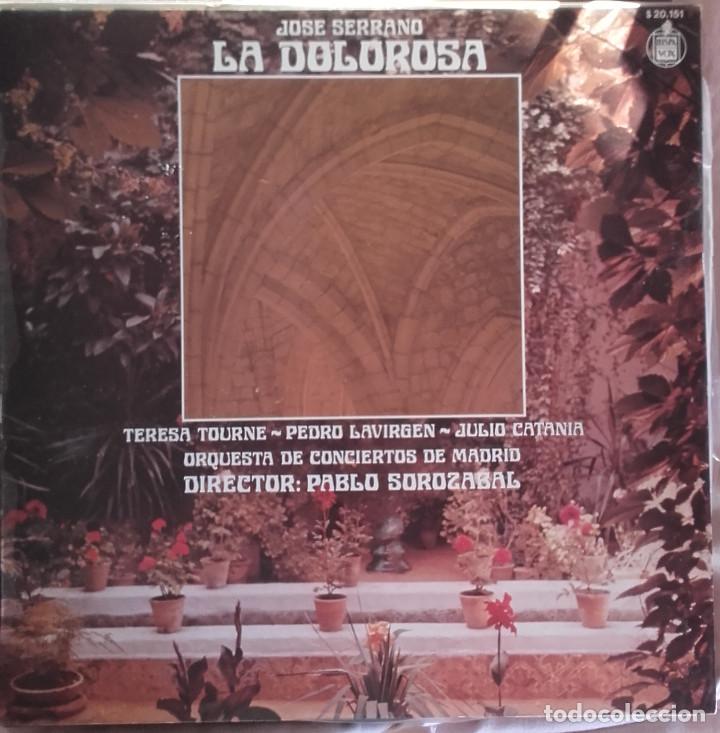 Discos de vinilo: JOSE SERRANO LA DOLOROSA AMADEO VIVES - Foto 1