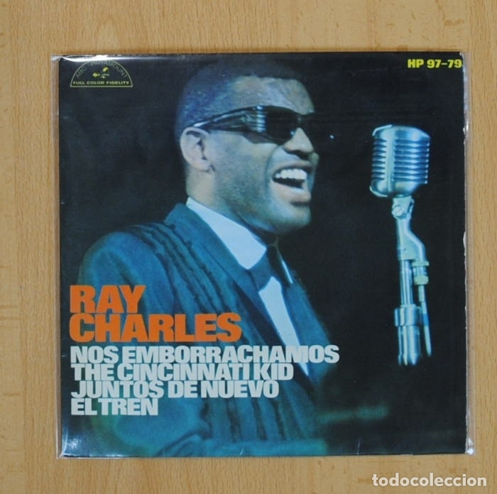 Discos de vinilo: RAY CHARLES - NOS EMBORRACHAMOS + 3 - EP - Foto 1