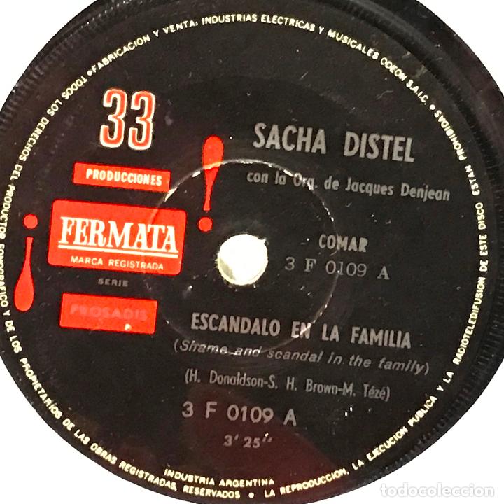 Discos de vinilo: Tres sencillos de Sacha Distel - Foto 3